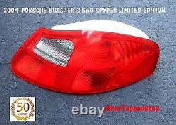 04 PORSCHE 986 BOXSTER S 550 SPYDER SPECIAL EDITION TAIL LIGHT taillight OEM RH