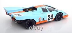 1/12 Scale Porsche 917 1970 Spa #24 GULF Livery Diecast Model Car by Norev