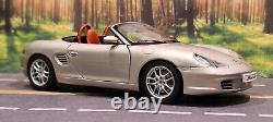 1/18 AUTOart Porsche 986 Boxster S Arctic Silver Metallic READ