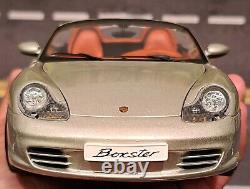 1/18 AUTOart Porsche 986 Boxster S Arctic Silver Metallic READ