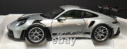 1/18 Diecast Porsche GT3 RS 2022 Silver