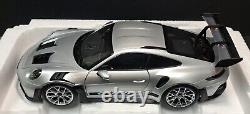 1/18 Diecast Porsche GT3 RS 2022 Silver