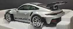 1/18 Diecast Porsche GT3 RS 2022 Silver