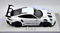 1/18 Fuelme Porsche 911(992) GT3RS White/ Blue Accent / MR, BBR, RWB, Spark