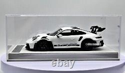 1/18 Fuelme Porsche 911(992) GT3RS White/ Blue Accent / MR, BBR, RWB, Spark