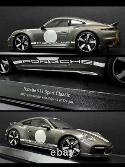 1/18 Minichamps 2022 Porsche 911 Sport Classic. 1 of 174 pcs