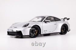 1/18 Porsche 911 992 GT3 2021 Norev Silver Diecast Model