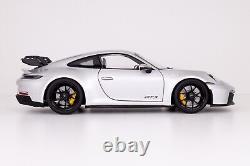 1/18 Porsche 911 992 GT3 2021 Norev Silver Diecast Model