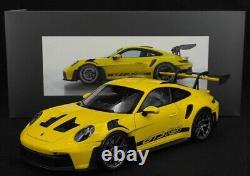 1/18 Porsche 911 992 GT3 RS Racing Yellow Model Dealer Edition WAP0212810RGT3