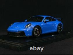 1/18 Porsche 911 992 GT3 Shark Blue Model by Minichamps Dealer ED WAP0211490M003