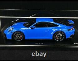 1/18 Porsche 911 992 GT3 Shark Blue Model by Minichamps Dealer ED WAP0211490M003