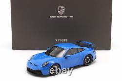 1/18 Porsche 911 992 GT3 Shark Blue Model by Minichamps Dealer ED WAP0211490M003