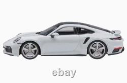 1/18 Porsche 911 (992) Turbo S 2021 White Model Car by Minichamps WAP0211620RTRB