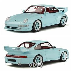 1/18 Porsche 911 993 GT Coppa Florio 1996 Light Blue / Red by GT Spirit GT860