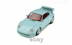 1/18 Porsche 911 993 GT Coppa Florio 1996 Light Blue / Red by GT Spirit GT860