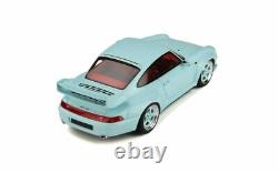 1/18 Porsche 911 993 GT Coppa Florio 1996 Light Blue / Red by GT Spirit GT860