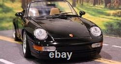 1/18 Porsche 911 Cabriolet (993) Black UT Models READ