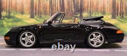 1/18 Porsche 911 Cabriolet (993) Black UT Models READ