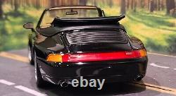 1/18 Porsche 911 Cabriolet (993) Black UT Models READ