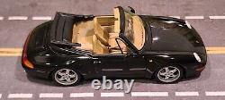 1/18 Porsche 911 Cabriolet (993) Black UT Models READ