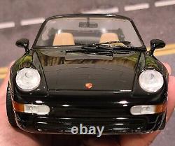 1/18 Porsche 911 Cabriolet (993) Black UT Models READ