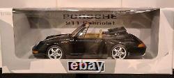 1/18 Porsche 911 Cabriolet (993) Black UT Models READ