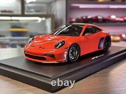 1/18 Porsche 911 GT3 Touring 992 Lava Orange Dealer Collector Edition