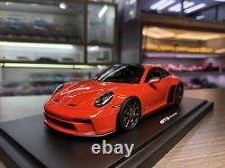 1/18 Porsche 911 GT3 Touring 992 Lava Orange Dealer Collector Limited Edition