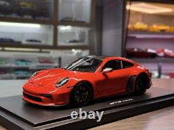 1/18 Porsche 911 GT3 Touring 992 Lava Orange Dealer Collector Limited Edition