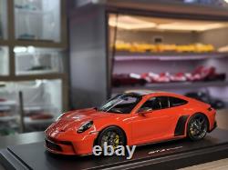 1/18 Porsche 911 GT3 Touring 992 Lava Orange Dealer Collector Limited Edition