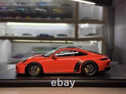 1/18 Porsche 911 GT3 Touring 992 Lava Orange Dealer Collector Limited Edition