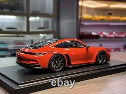 1/18 Porsche 911 GT3 Touring 992 Lava Orange Dealer Collector Limited Edition