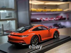 1/18 Porsche 911 GT3 Touring 992 Lava Orange Dealer Collector Limited Edition