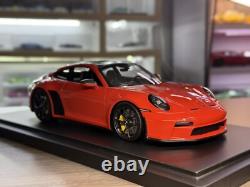 1/18 Porsche 911 GT3 Touring 992 Lava Orange Dealer Collector Limited Edition