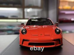 1/18 Porsche 911 GT3 Touring 992 Lava Orange Dealer Collector Limited Edition