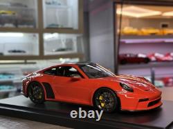 1/18 Porsche 911 GT3 Touring 992 Lava Orange Dealer Collector Limited Edition