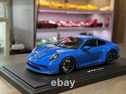 1/18 Porsche 911 GT3 Touring 992 Shark Blue Dealer Collector Edition
