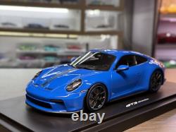 1/18 Porsche 911 GT3 Touring 992 Shark Blue Dealer Collector Edition