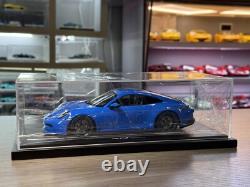 1/18 Porsche 911 GT3 Touring 992 Shark Blue Dealer Collector Edition