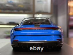 1/18 Porsche 911 GT3 Touring 992 Shark Blue Dealer Collector Edition