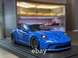 1/18 Porsche 911 GT3 Touring 992 Shark Blue Dealer Collector Edition