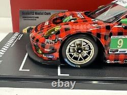 1/18 Scale IXO Porsche GT3 R #9 GTD 24h Daytona 2019 Pfaff Motorsports