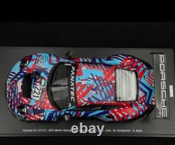1/18 Scale Porsche 992 GT3 R GPX Martini Racing 24H Spa 2022 Model Car by Spark