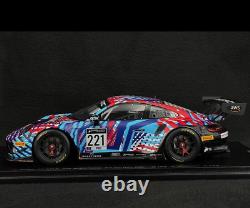 1/18 Scale Porsche 992 GT3 R GPX Martini Racing 24H Spa 2022 Model Car by Spark