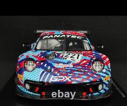 1/18 Scale Porsche 992 GT3 R GPX Martini Racing 24H Spa 2022 Model Car by Spark