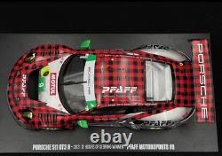 1/18 Scale Spark Porsche GT3 R #9 Winner GTD 24h Sebring 2021 Pfaff Motorsports