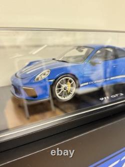 1/18 Spark Porsche 911 (991.2) GT3 PTS Arrow Blue Dealer Edition (NEW)