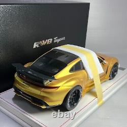 1/18 VIP Model Porsche Taycan RWB Gold