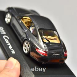1/43 Dealer Porsche 911 Carrera (997) Grey 2007 Diecast Toy Car Minichamps Rare