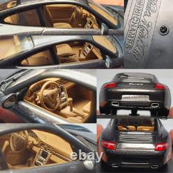 1/43 Dealer Porsche 911 Carrera (997) Grey 2007 Diecast Toy Car Minichamps Rare